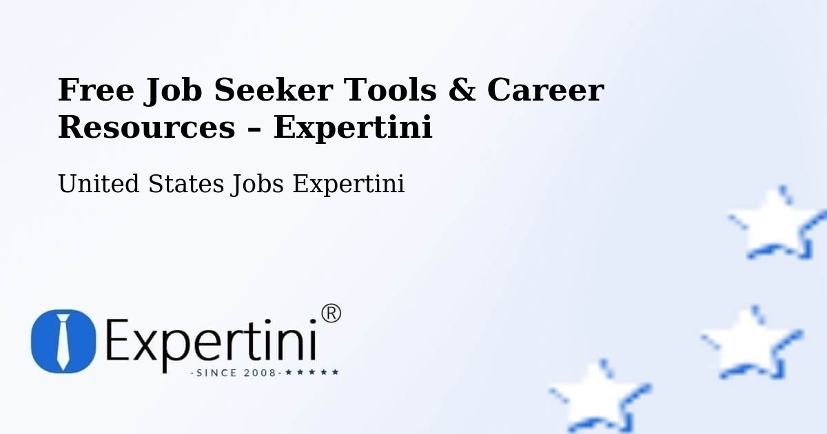 Free Job Seeker Tools & Career Resources – Maine - Maine, United States Jobs Expertini